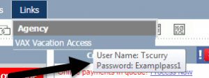 password